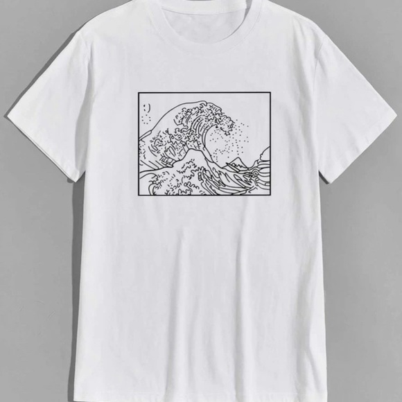 Shein Wave T-shirt - Picture 3 of 3